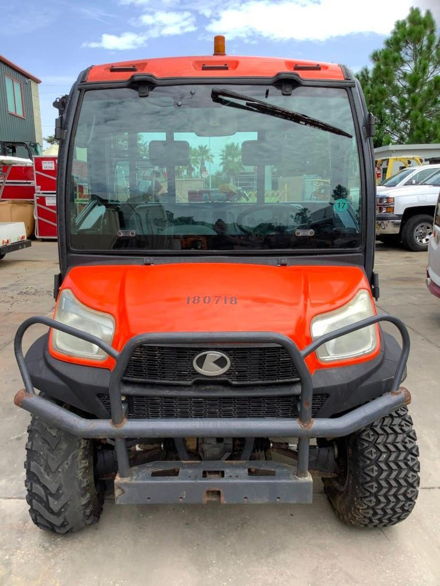 2016 KUBOTA UTV MODEL RTV - X1100C, DIESEL, ENCLOSED CAB, 4WD, HYDRAULIC DUMP BED , HITCH ON FRONT - Image 11 of 19