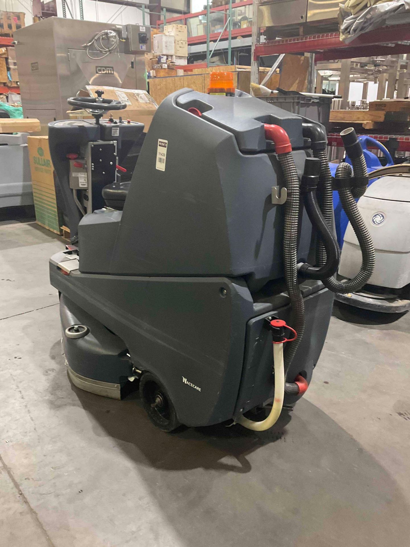 NUMATIC INTERNATIONAL NACECARE AUTOMATIC FLOOR SCRUBBER MODEL  TTV6789/300T , RUNS AND OPERATES, INT - Image 6 of 12