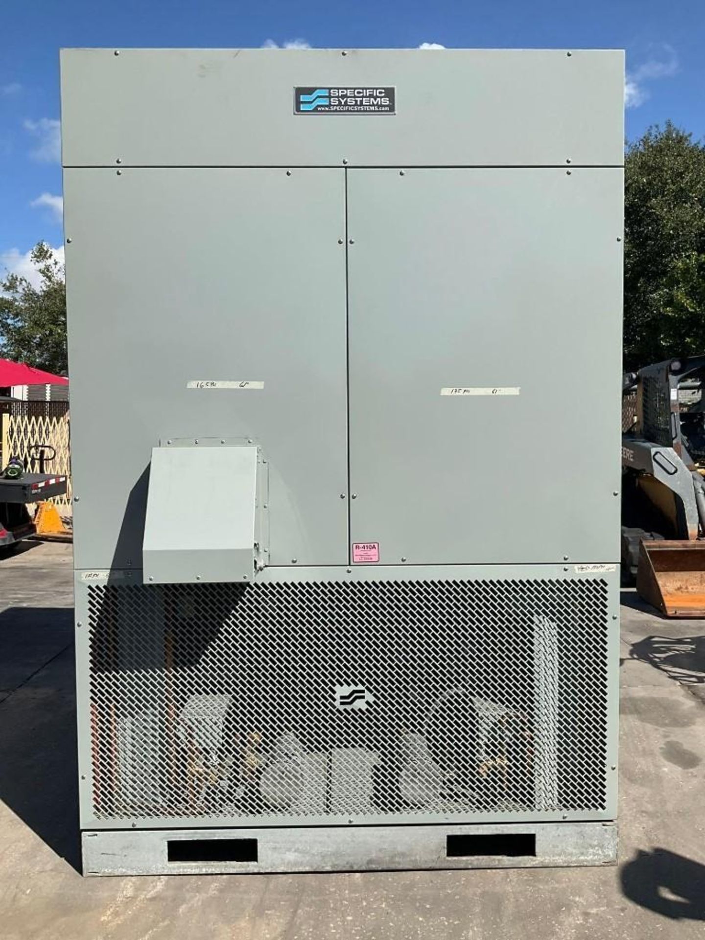UNUSED 30 TON SPECIFIC SYSTEMS WALL PACK A/C UNIT, SELF CONTAINED, QUAD COMPRESSOR - Image 4 of 21
