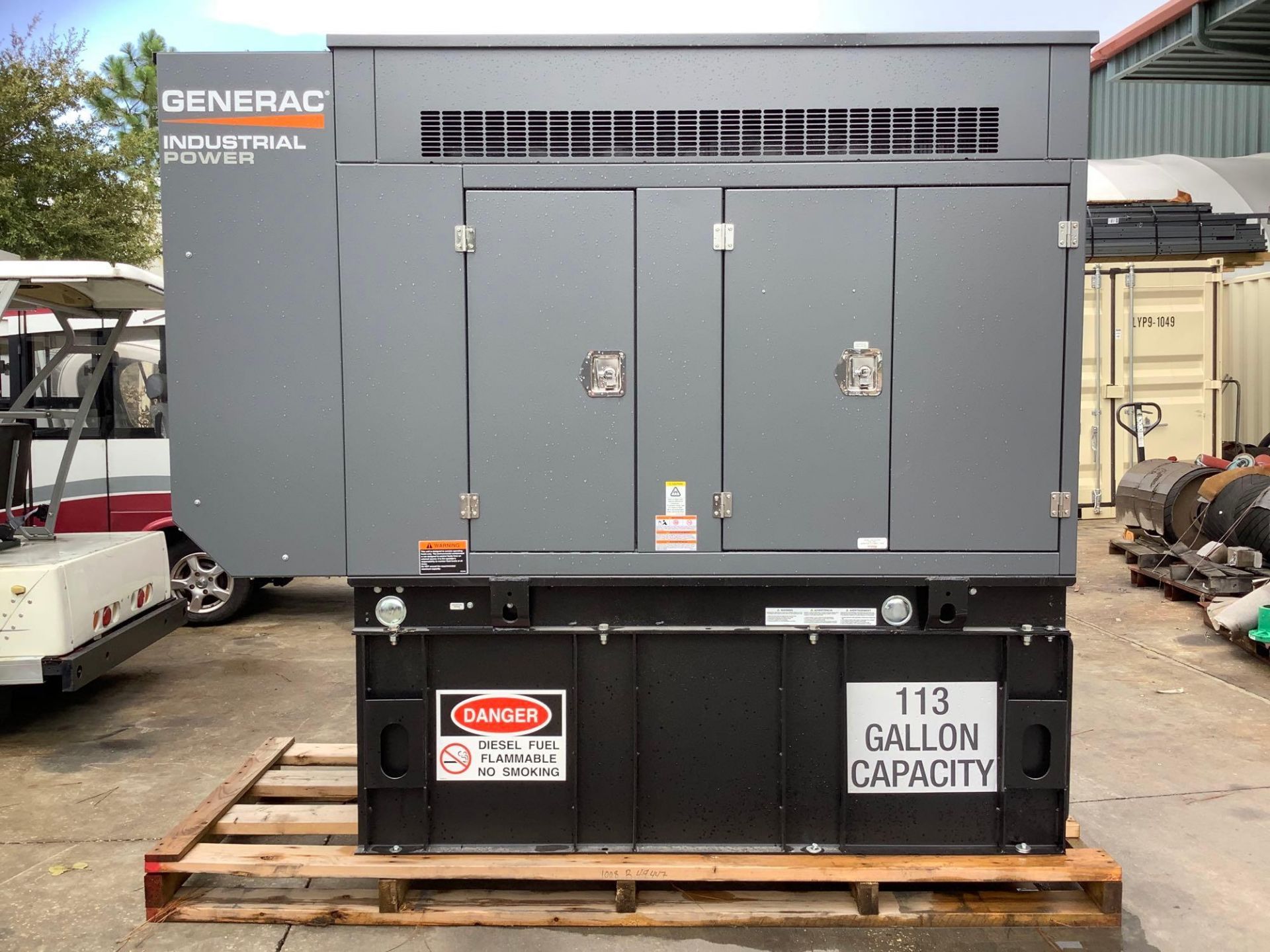 UNUSED GENERAC INDUSTRIAL POWER GENERATOR MODEL SD010, DIESEL , APPROX 10 KW, APPROX 60HZ, PHASE 1, - Image 2 of 23