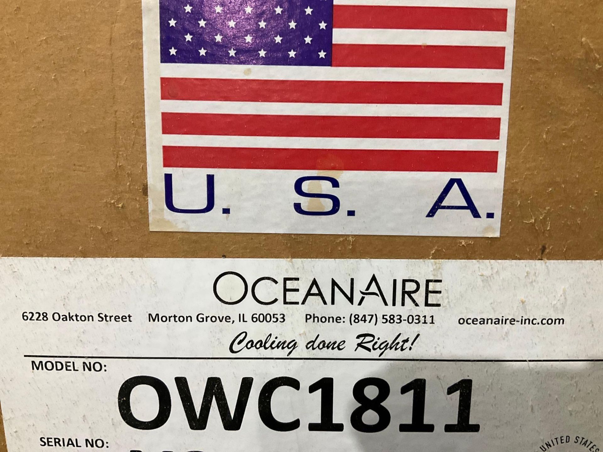 ( 2 ) OCEANAIRE SPECIAL PURPOSE AIR CONDITIONER MODEL OWC1811, APPROX 115 VOLTS, APPROX PHASE 1, APP - Image 6 of 8