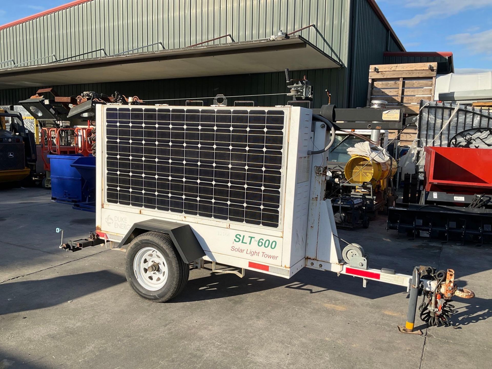 PROGRESS SOLAR SOLUTIONS SOLAR LIGHT TOWER MODEL SLT 600, TRAILER MOUNTED, SOLAR/ BATTERY POWERED, A - Image 9 of 23