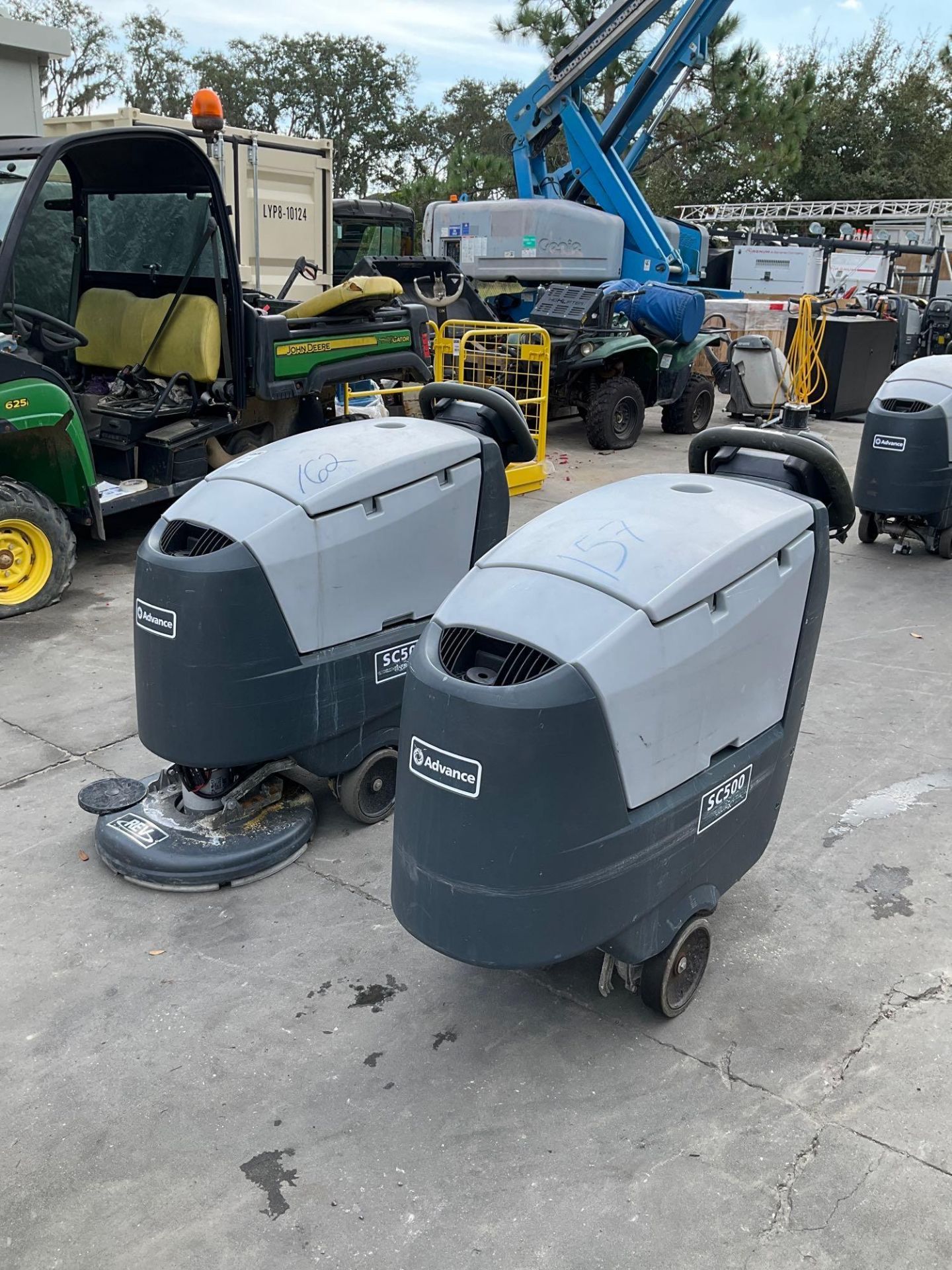 ( 2 ) NILFISK ADVANCE SC 500 ECO FLEX WALK BEHIND FLOOR SCRUBBER MODEL SCRUBBER-DRYER SC 500 20RB, A - Image 5 of 12