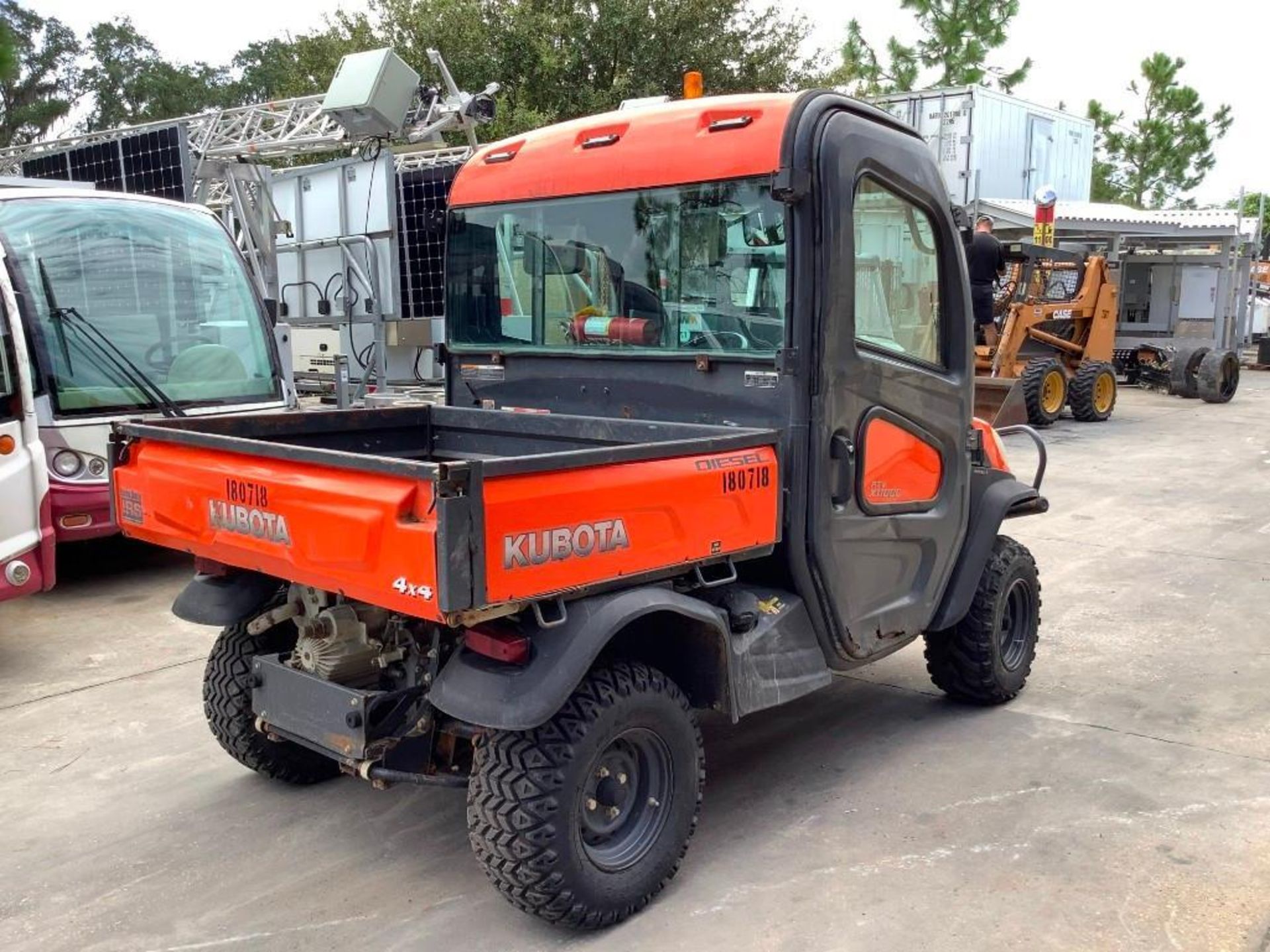 2016 KUBOTA UTV MODEL RTV - X1100C, DIESEL, ENCLOSED CAB, 4WD, HYDRAULIC DUMP BED , HITCH ON FRONT - Image 9 of 19