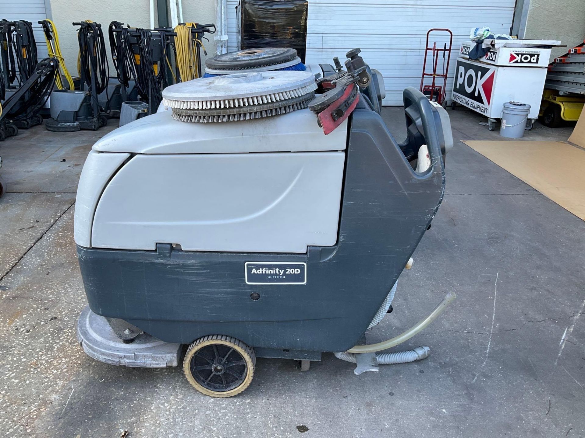 ( 2 ) NILFISK ADVANCE WALK BEHIND FLOOR SCRUBBER MODEL AXP ADFINITY X20D, ELECTRIC, APPROX 24 VOLTS, - Image 2 of 10