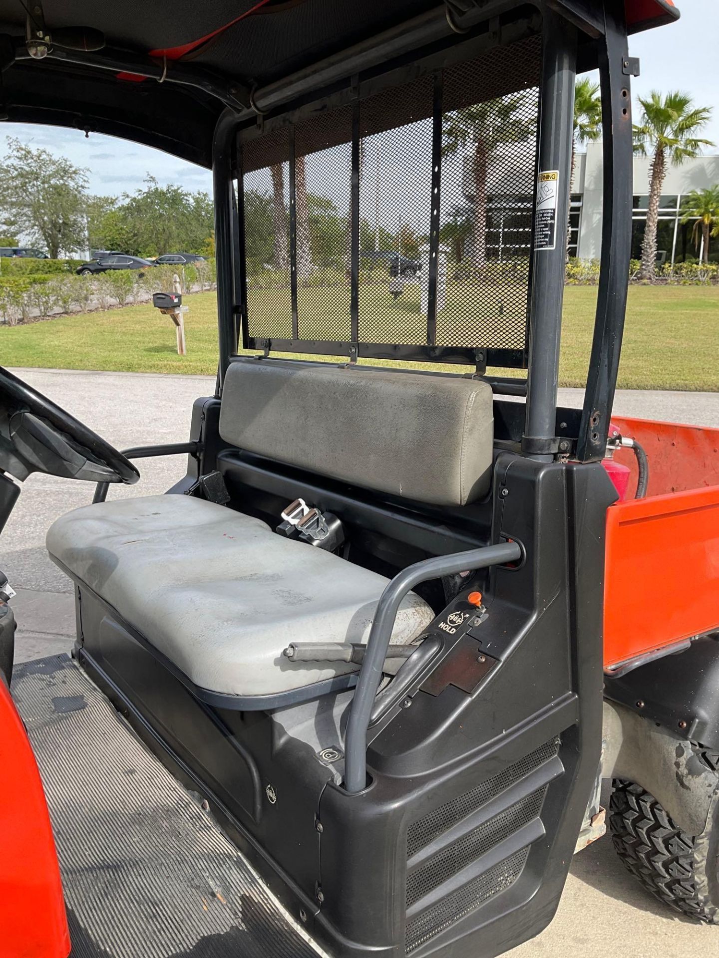 KUBOTA RTV900 UTV, DIESEL , 4WD, HITCH ON BACK, MANUAL DUMP BED, BILL OF SALE ONLY,  RUNS AND OPERAT - Image 9 of 13