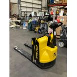 2016 HYSTER PALLET JACK MODEL W45Z-HD, ELECTRIC, APPROX 24 VOLTS, APPROX MAX CAPACITY 4500LBS, RUNS