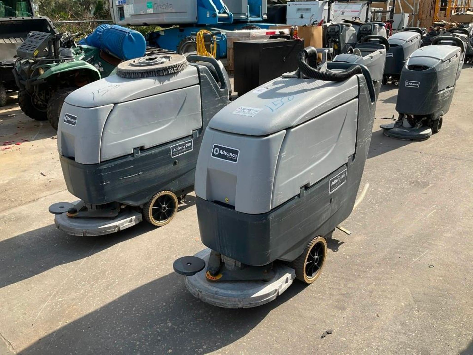 ( 2 ) NILFISK ADVANCE WALK BEHIND FLOOR SCRUBBER MODEL AXP ADFINITY X20D, ELECTRIC, APPROX 24 VOLTS, - Image 7 of 16