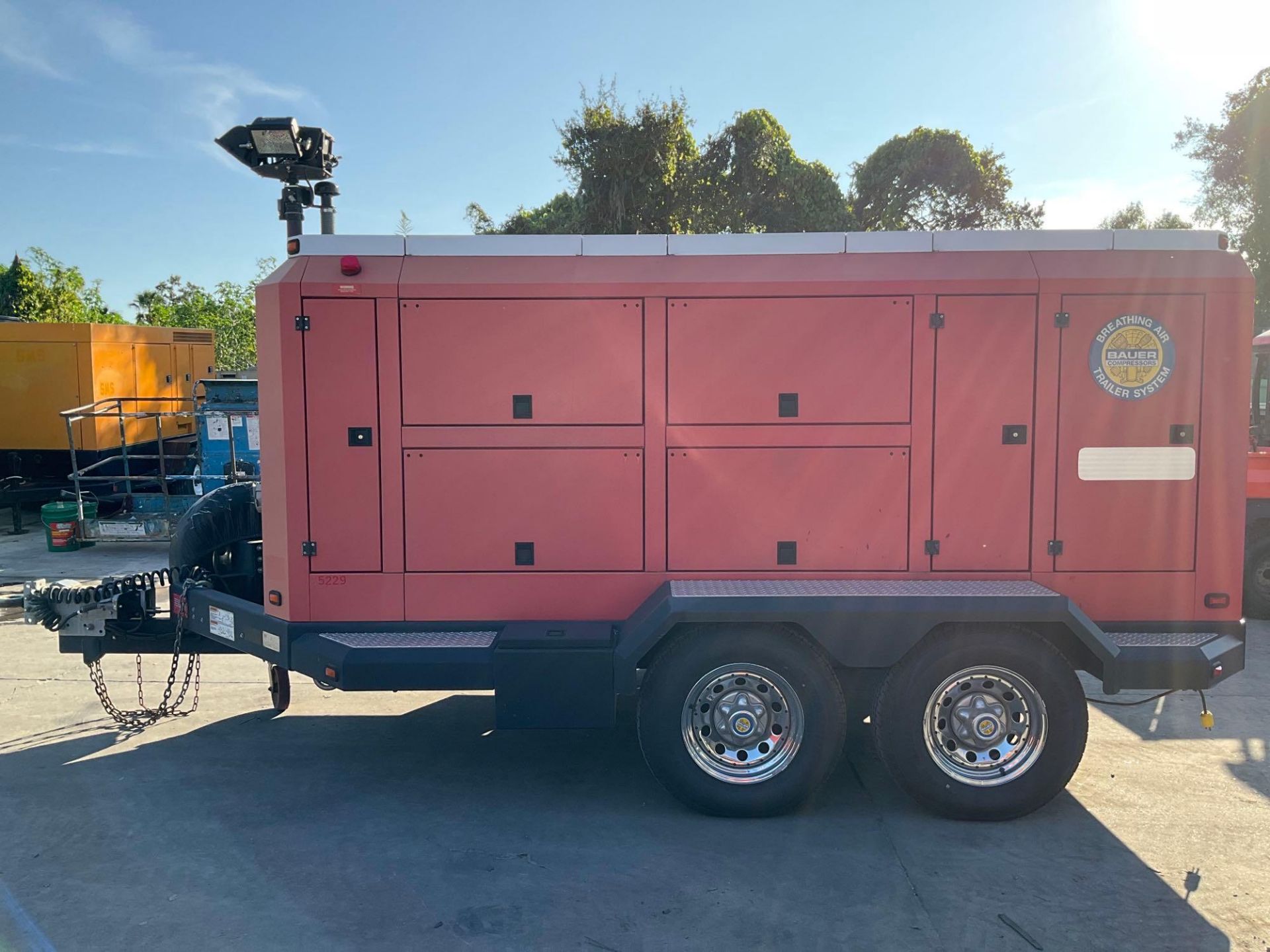 2014 BAUER COMPRESSOR TRAILER SYSTEM , DIESEL, APPROX GVWR 9000LBS, CLARK MASTS TEKSAM TEKLITE TF2B5 - Image 26 of 51