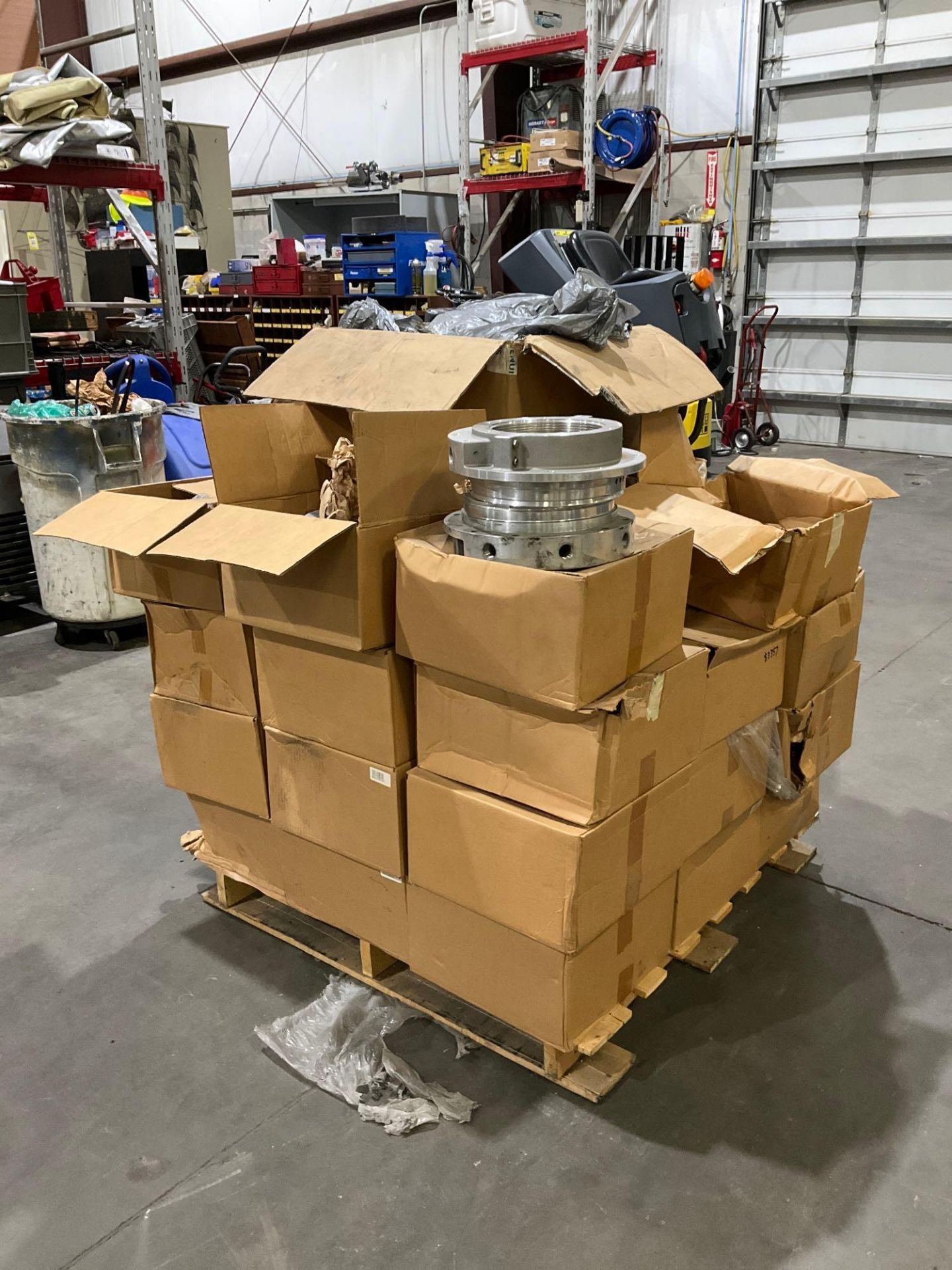 PALLET OF OIL GUARDS