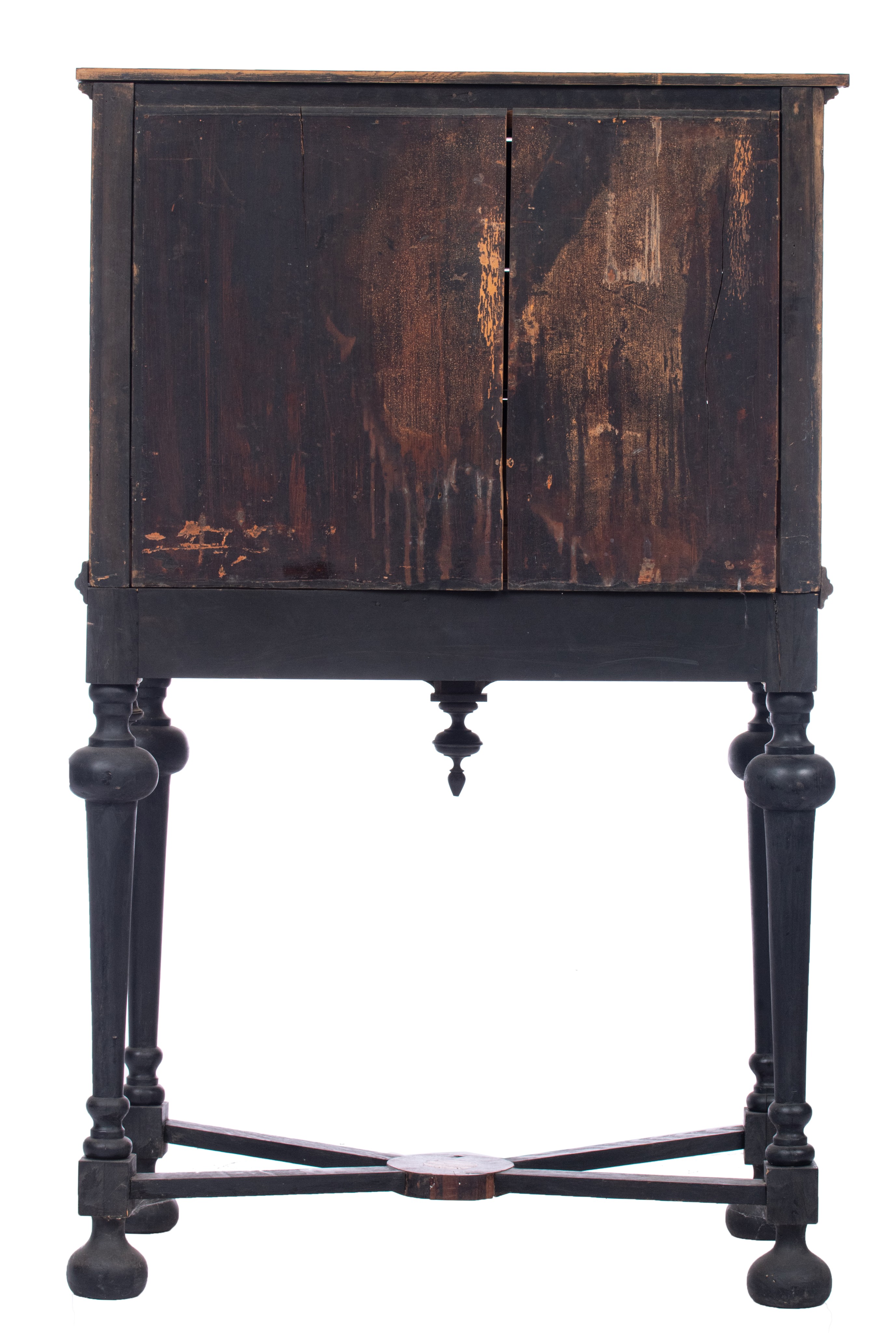 A fine Neoclassical cabinet on stand, H 140 - W 88 - D 52 cm - Image 4 of 12