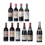 A wine collection that includes 1 bottle Bouchard Père & Fils Volnay-Caillerets, 1962, and others