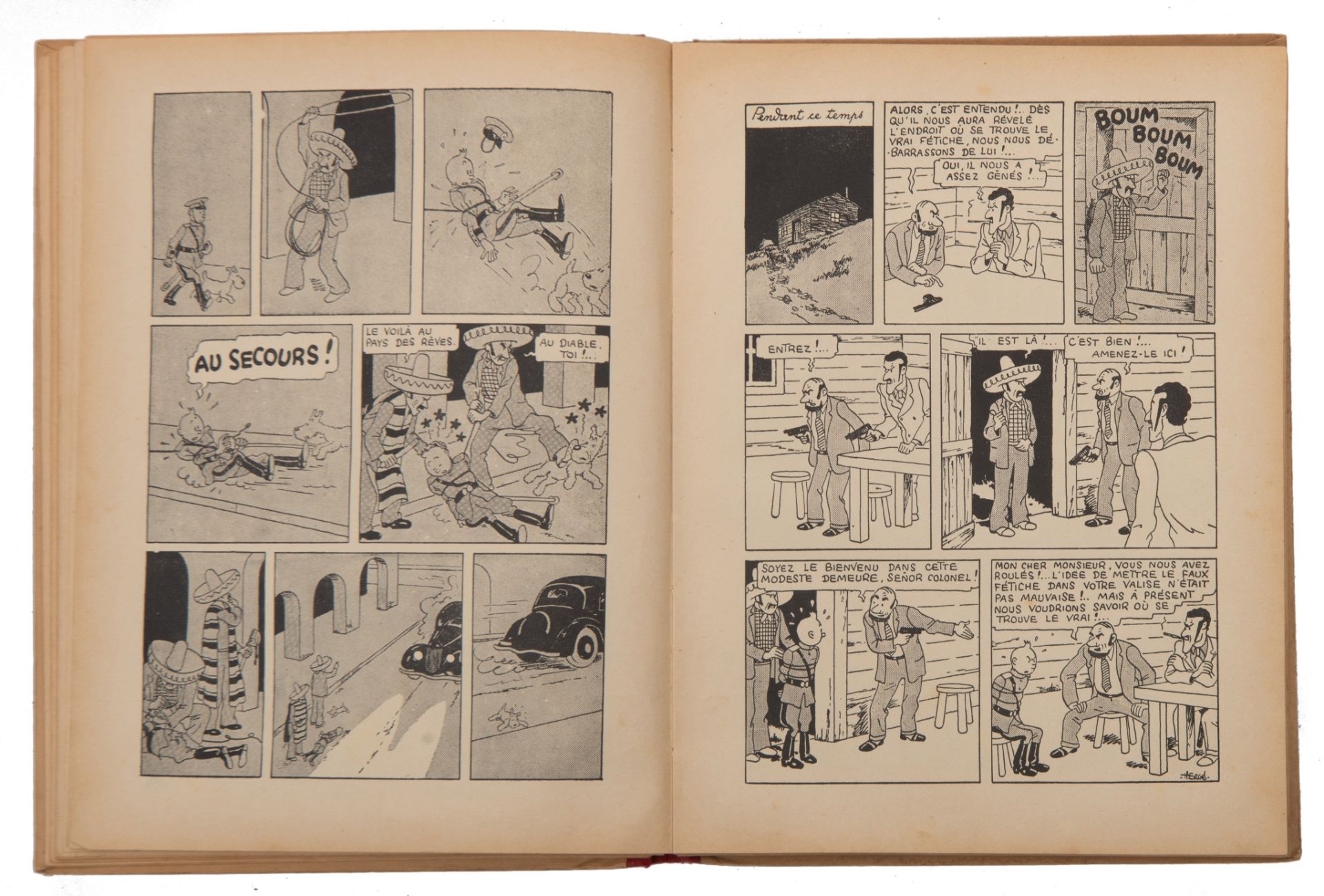 Hergé (1907-1983), 'Les Aventures de Tintin, L'Oreille Cassée', 1937 - Image 9 of 12