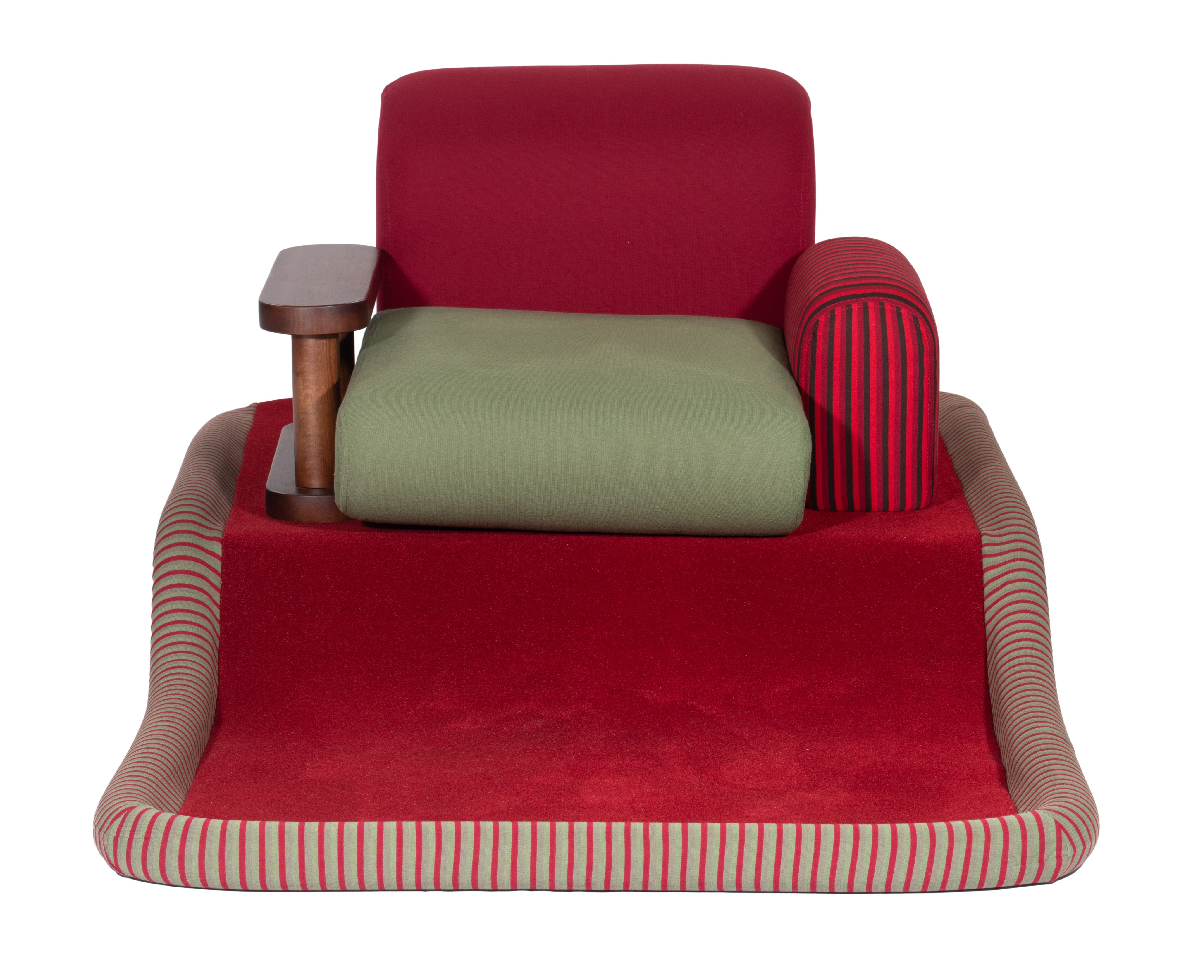 An Italian design 'Tappeto Volante' (flying carpet), design by Ettore Sottsass, H 68 - W 110 - D 187 - Image 2 of 9