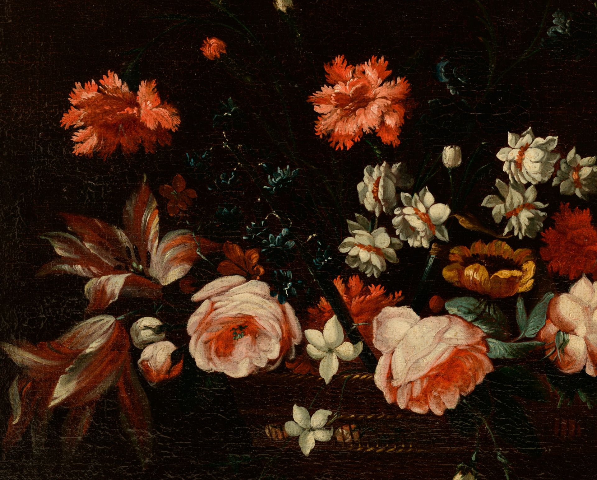 Adriaen Coorte (c. 1660-1723), flower still life, 1700, oil on canvas, 60 x 66 cm - Bild 5 aus 6