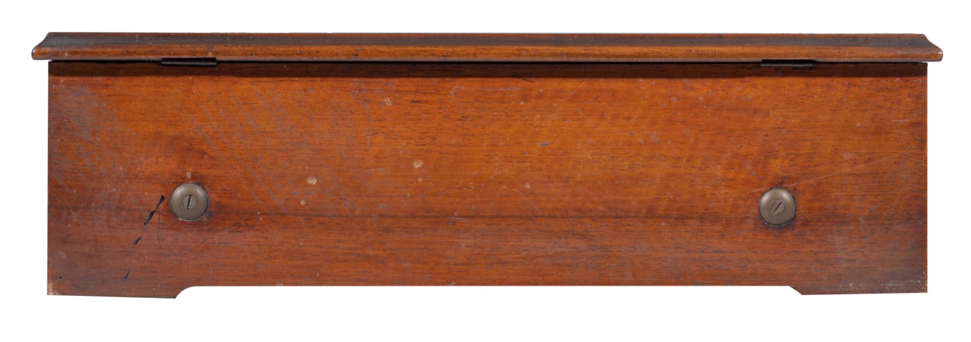 A Belle Epoque polyphon, H 112 - W 75 - D 40 cm, and a matching music box, H 22 - W 50 - D 14 cm - Bild 9 aus 17