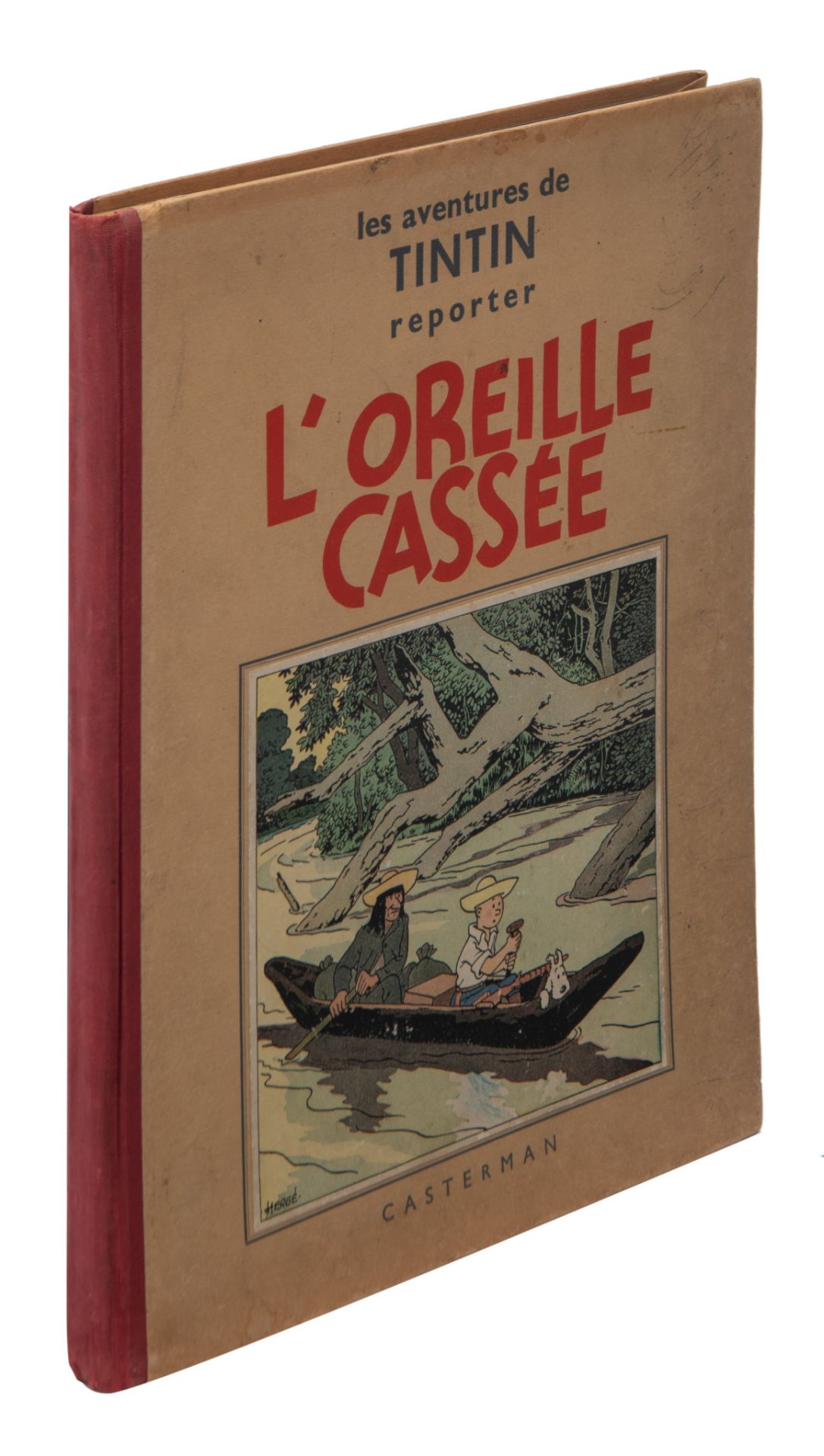 Hergé (1907-1983), 'Les Aventures de Tintin, L'Oreille Cassée', 1937
