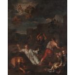 The stoning of Saint Stephen, 17thC, oil on canvas, 73 x 91 cm
