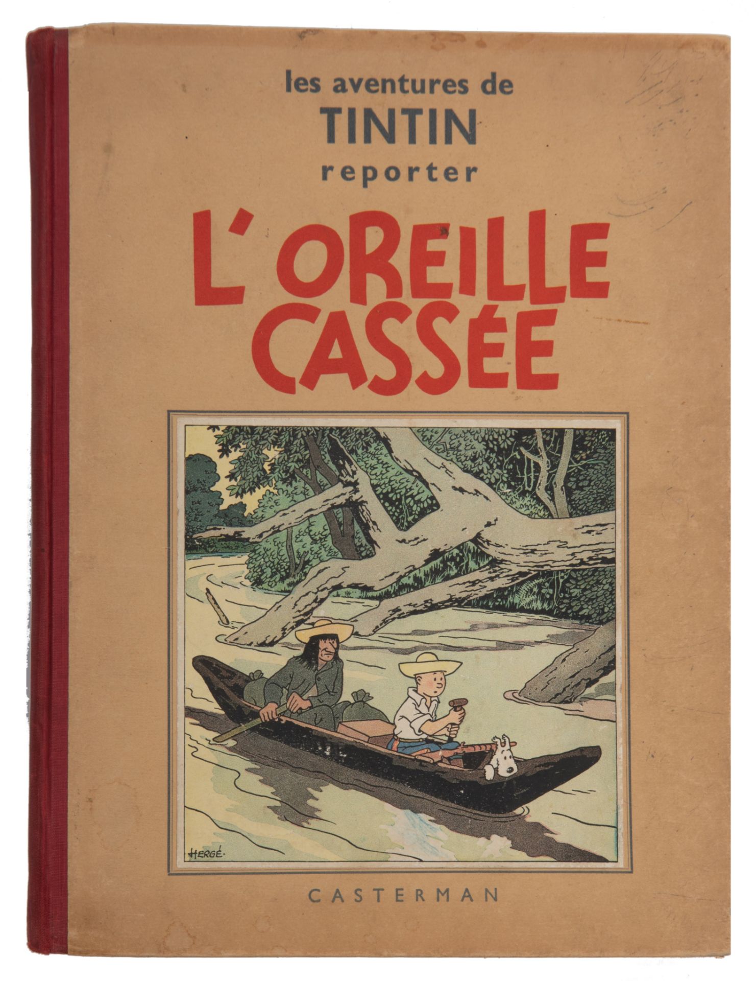 Hergé (1907-1983), 'Les Aventures de Tintin, L'Oreille Cassée', 1937 - Image 2 of 12