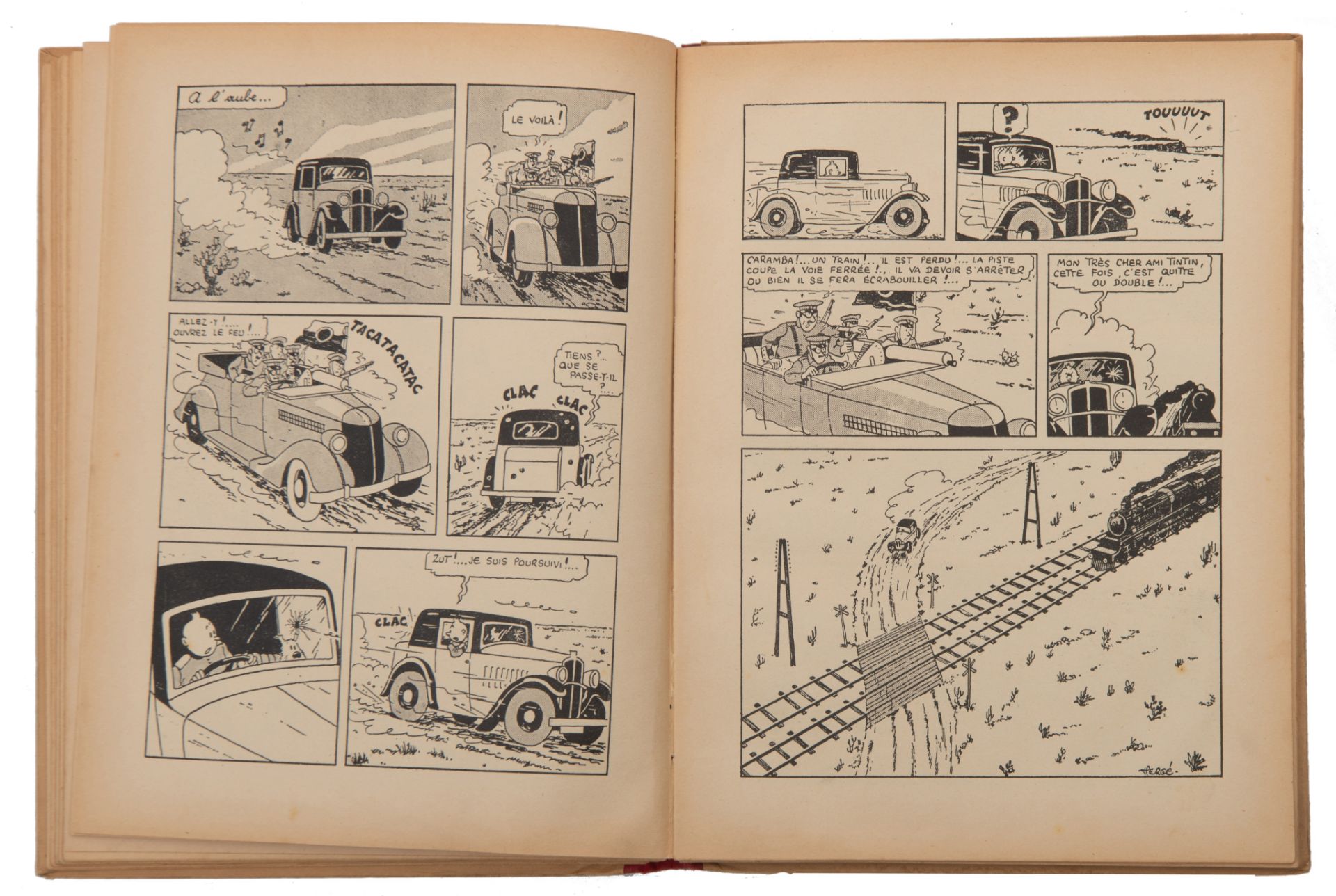 Hergé (1907-1983), 'Les Aventures de Tintin, L'Oreille Cassée', 1937 - Bild 10 aus 12