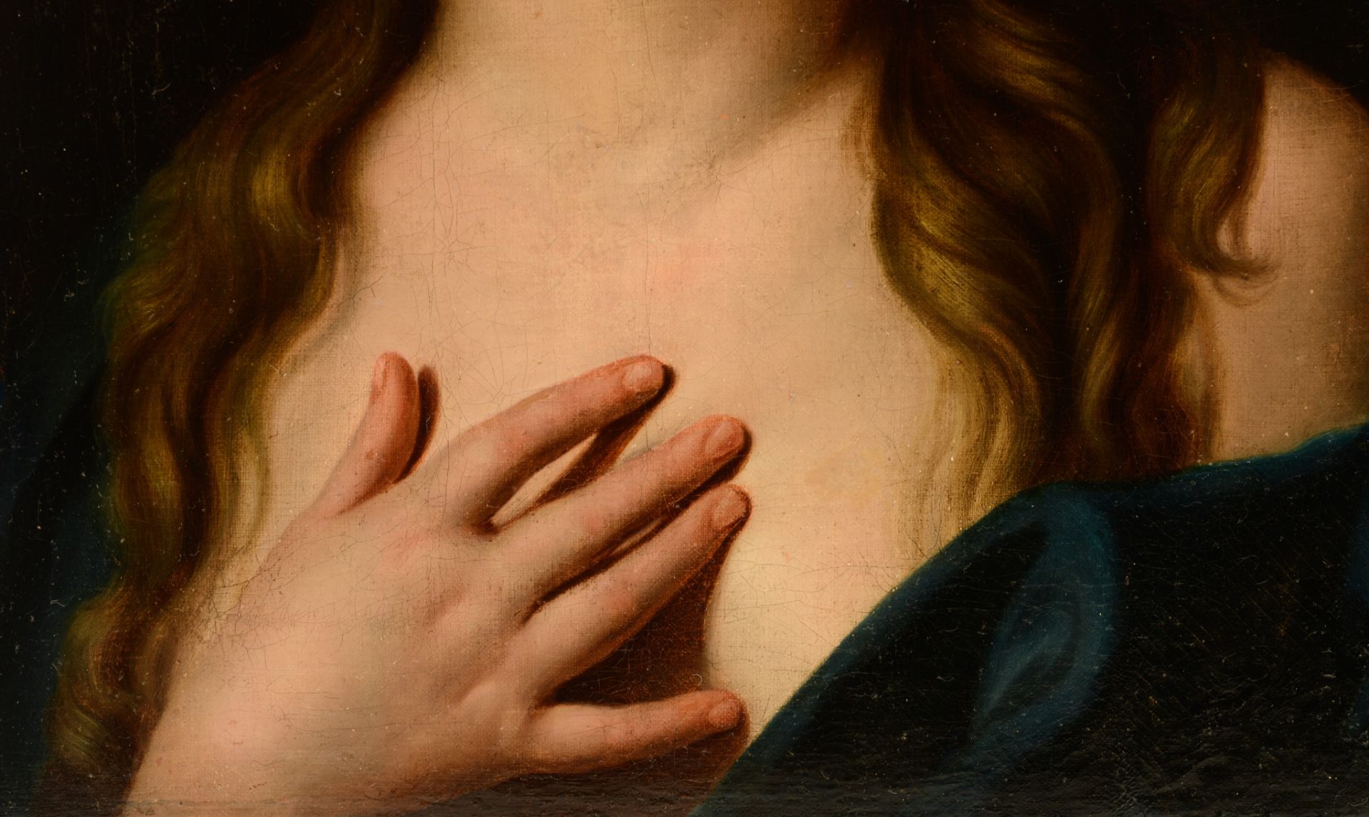 After Pietro Antonio Rotari (1707-1762), the penitent Mary Magdalene, oil on canvas, 35 x 45 cm - Bild 5 aus 24