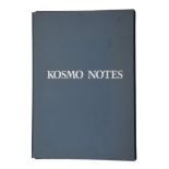 (T) Paul Van Hoeydonck (1925), 'Kosmo Notes', art folder containing 9 lithographs and 8 offsets