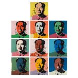 Andy Warhol (1928-1987), a set of 10 'Mao Zedong' silkscreens in colours, Sunday B. Morning, 91 x 91