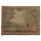 An 18th century Aubusson verdure wall tapestry, 239 x 315 cm