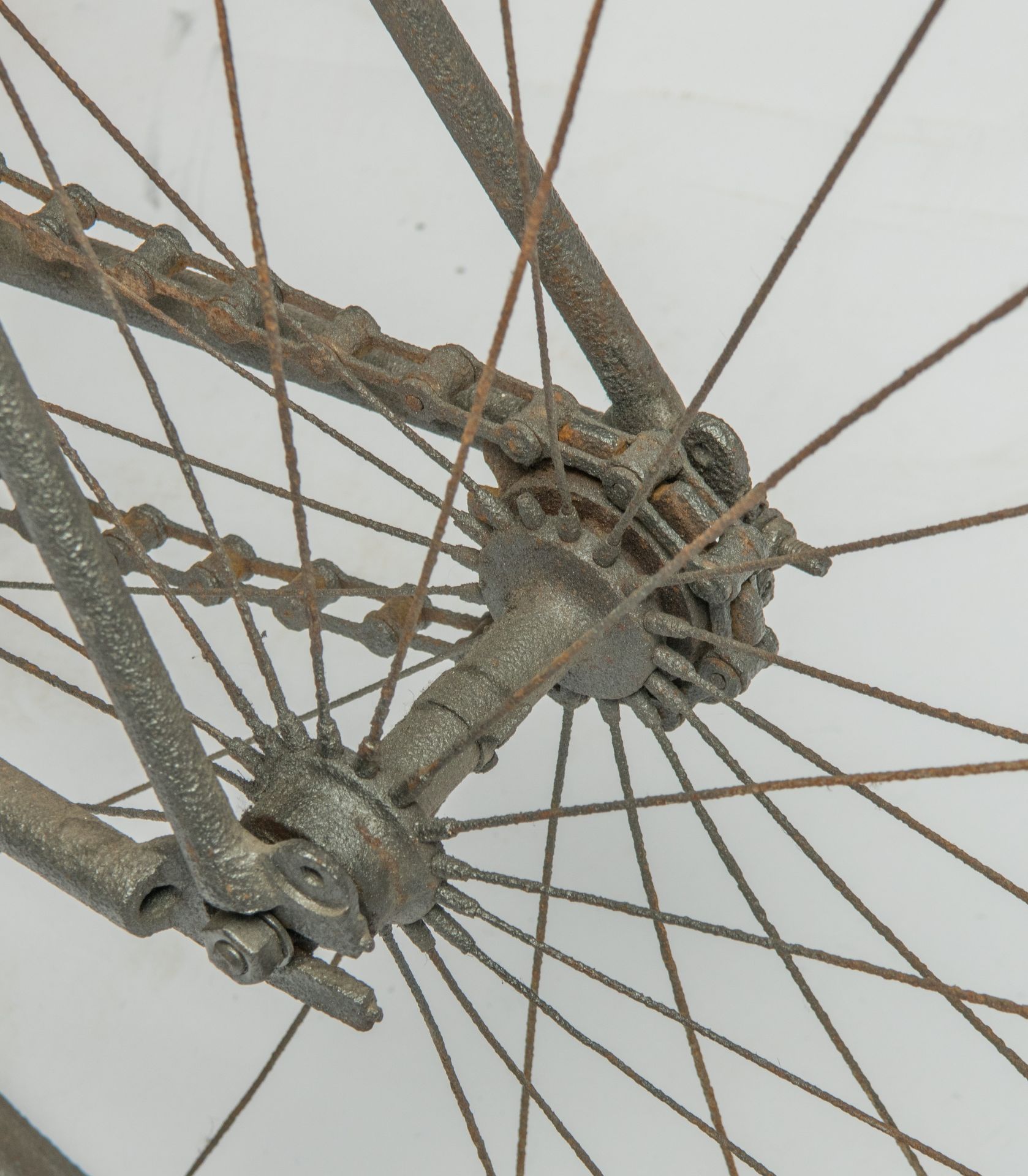 An exceptional Tour de France race bicycle of Armand Perin, 1903 - Image 7 of 9