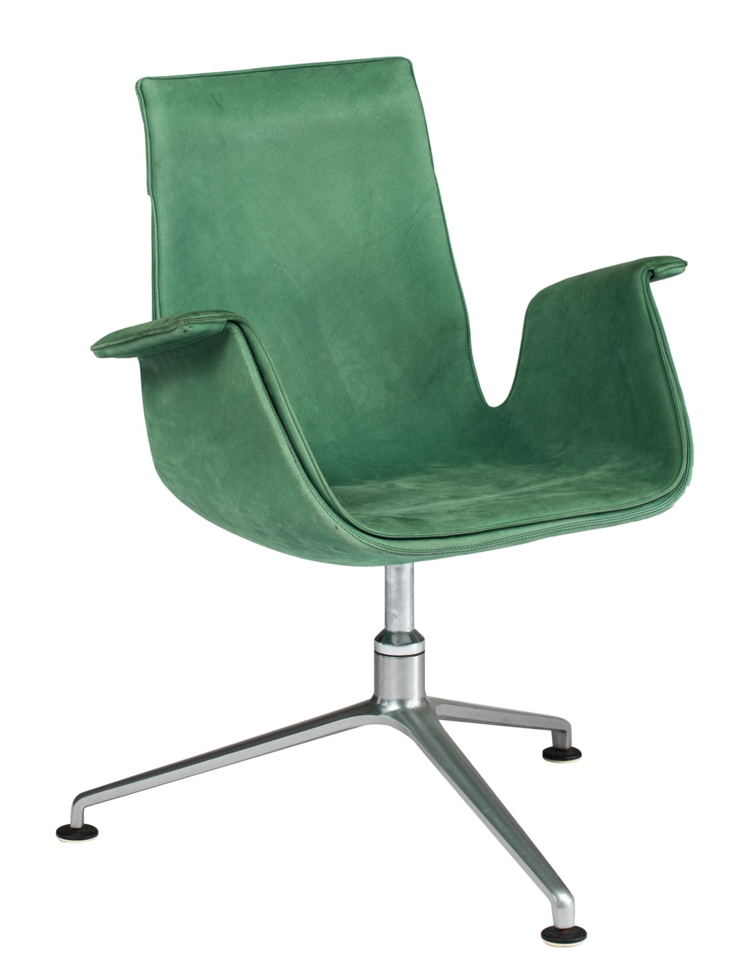 A FK 6725 Bird Chair, design by Preben Fabricius and Jorgen Kastholm for Alfred Kill International,