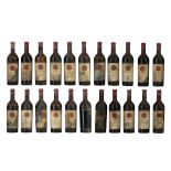 A collection of 22 bottles Ch‚teau Ausone, 1er Grand Cr˚ St Emillion, Bordeaux 1952, bottled by J. V