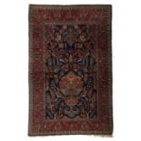 (BIDDING ONLY ON CARLOBONTE.BE) An Oriental Kashan carpet, decorated with birds on flower branches,
