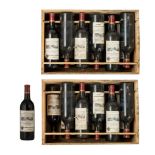 A collection of 18 bottles 'Ch‚teau Beauregard', 1er Cr˚ Pomerol, Bordeaux, 1969