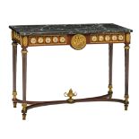 A fine Neoclassical Napoleon III console table, H 81 - W 108 - D 43 cm