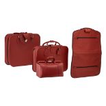 A Ferrari Schedoni three-piece luggage set 'F355' for GTS, GTB and Spider, including dustbags; added