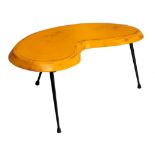 A vintage coffee table by Pierre Guariche, 1953, signed, H 39 - W 104 - 52 cm