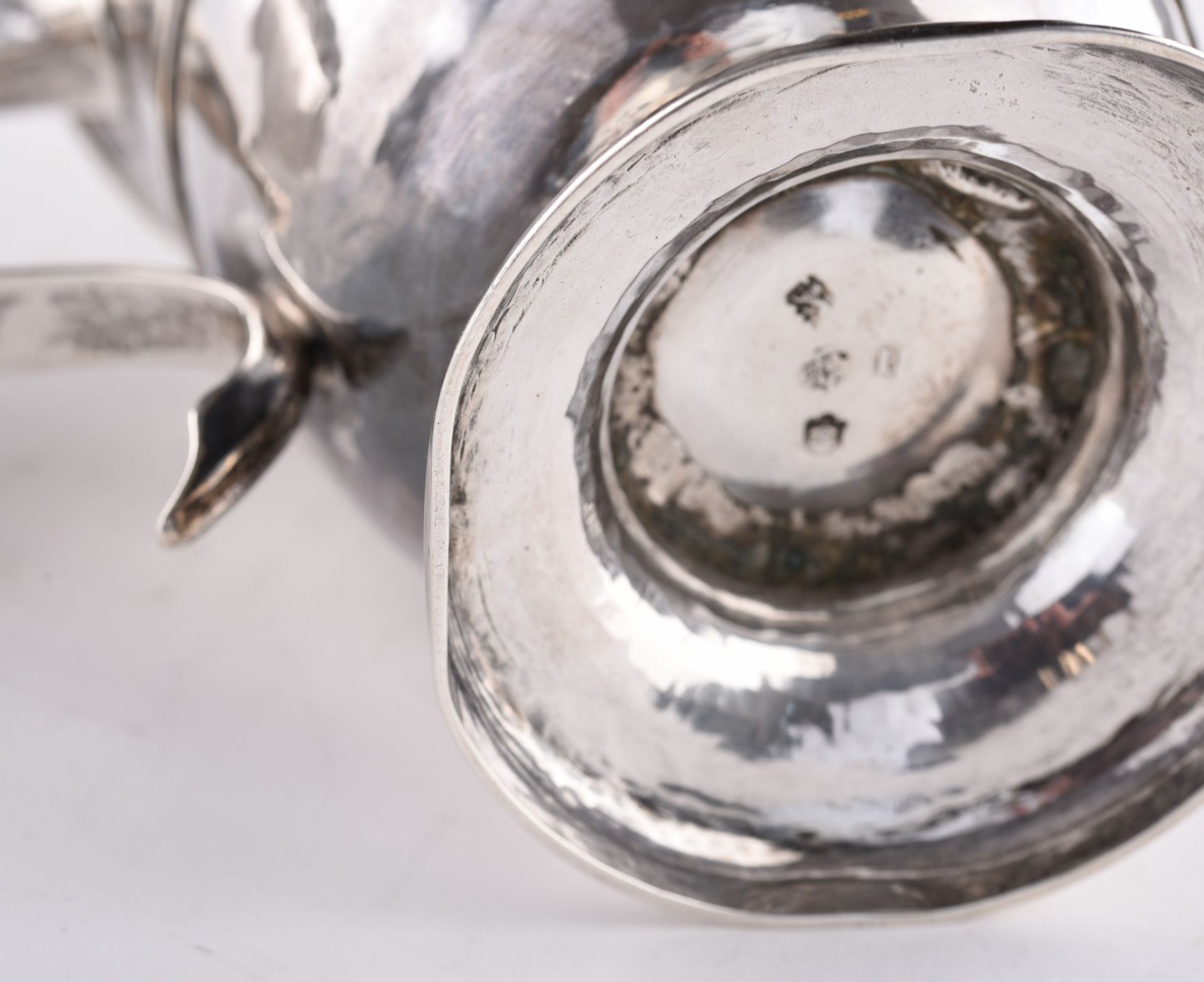 A George II silver double handled christening cup, with matching spoon, and a ditto silver-plated cu - Image 10 of 15