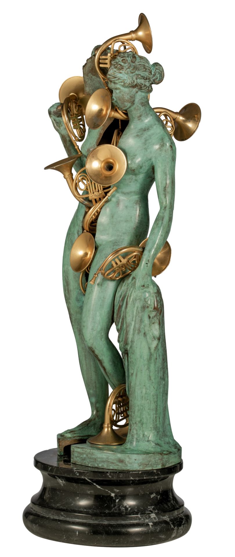 Fernandez Arman (1928-2005), 'Venus aux Trombones, multiple, N∞ 97/100, H 56 cm