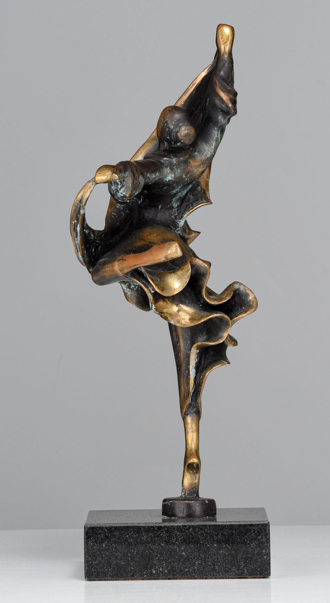 Avi Kenan (1951), untitled, 1983, N∞ 5/50, patinated bronze on a granite base, H 54 - 60 cm (without - Image 4 of 7
