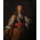 The portrait of an important Dutch (?) nobleman wearing an armour, mid 17thC, oil on canvas, 104 x 1