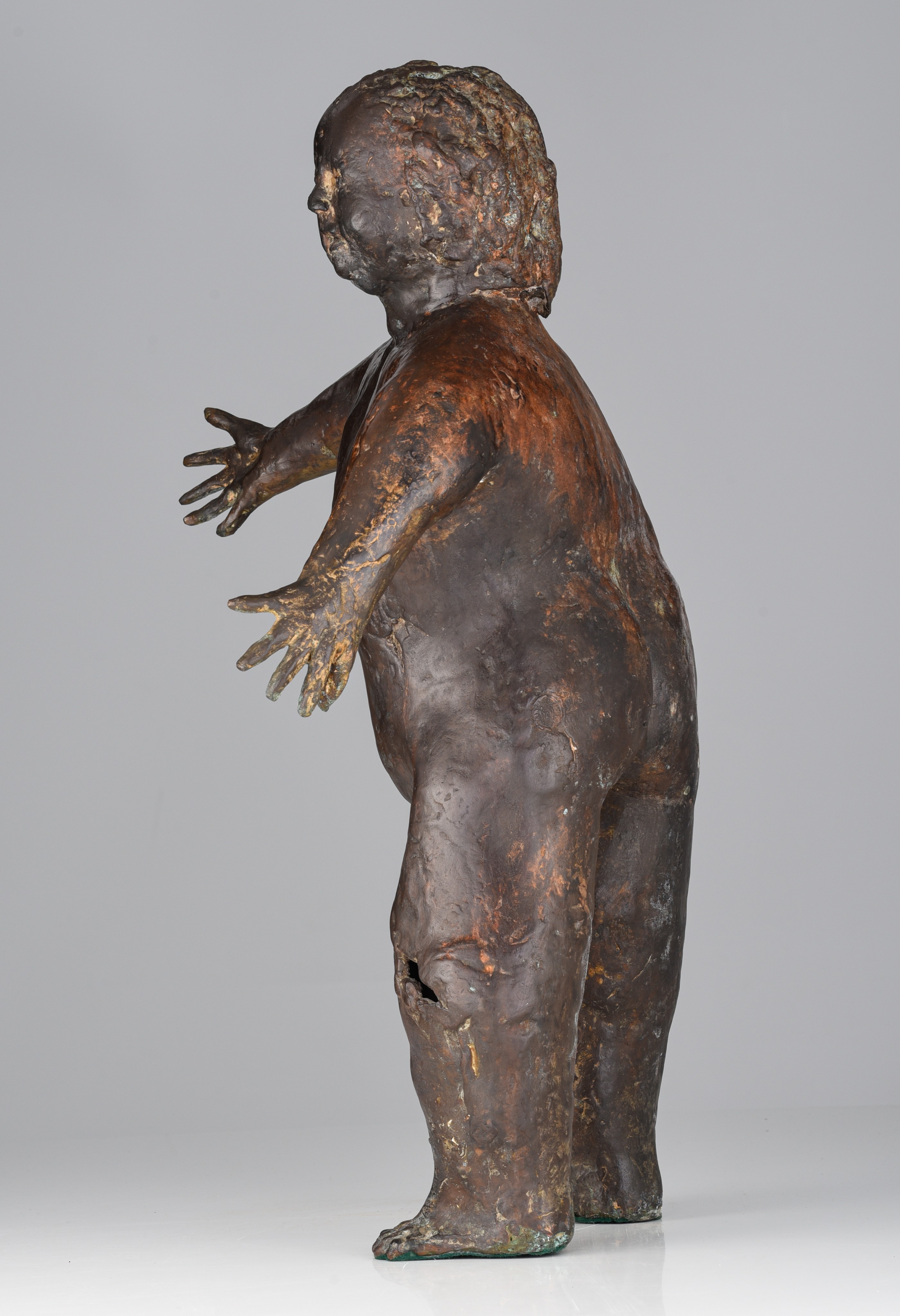 Jose Vermeersch (1922-1997), 'Figure debout', 1969, bronze sculpture, N∞ 8/8, H 71 cm - Image 3 of 4