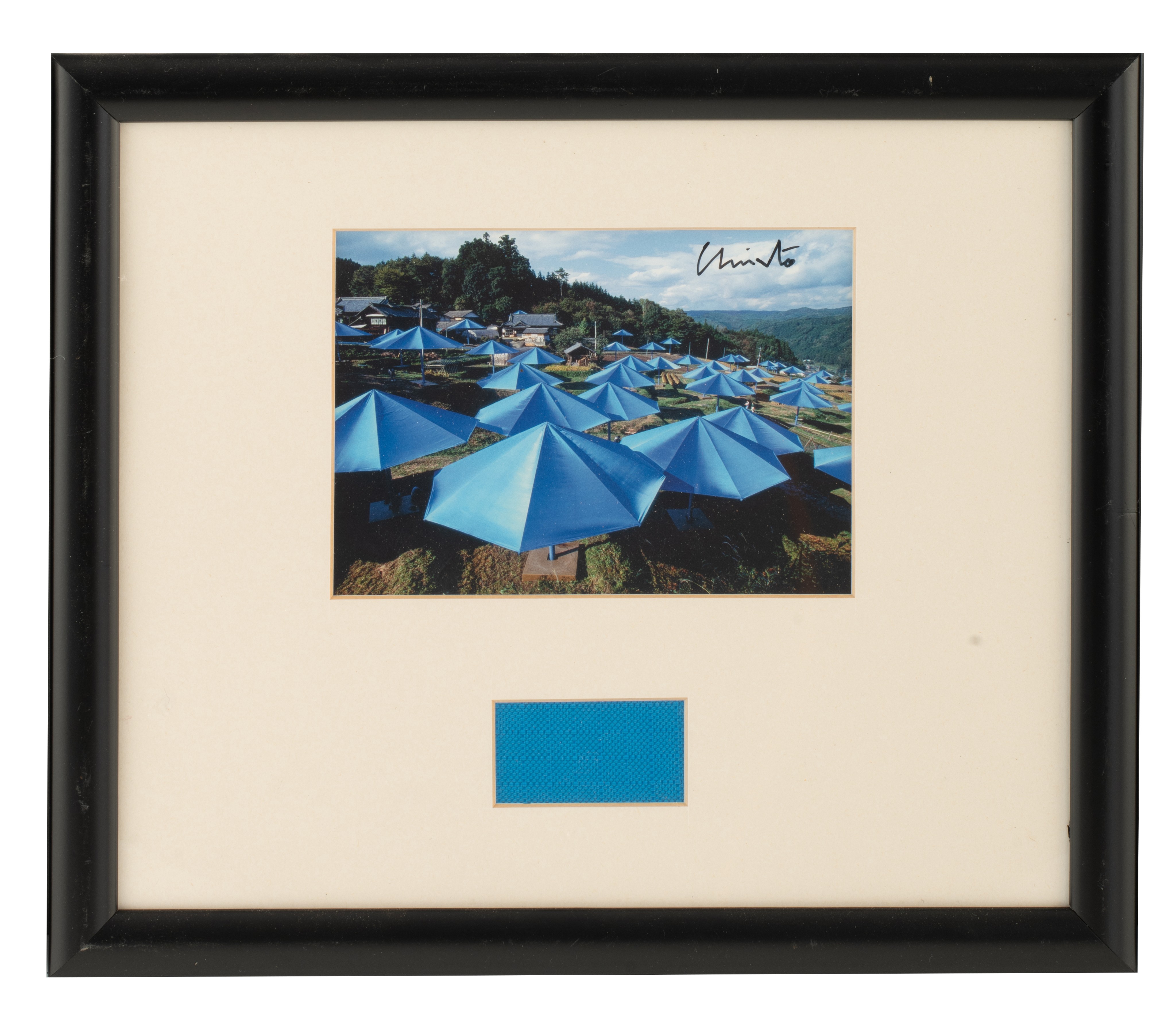 (BIDDING ONLY ON CARLOBONTE.BE) Christo and Jeanne-Claude, three signed offsets of their famous proj - Image 5 of 8