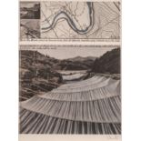 (BIDDING ONLY ON CARLOBONTE.BE) Christo (1935-2020), 'Over the River, Project for Arkansas River', o