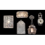 (BIDDING ONLY ON CARLOBONTE.BE) An interesting collection of various silver Judaica, total silver we