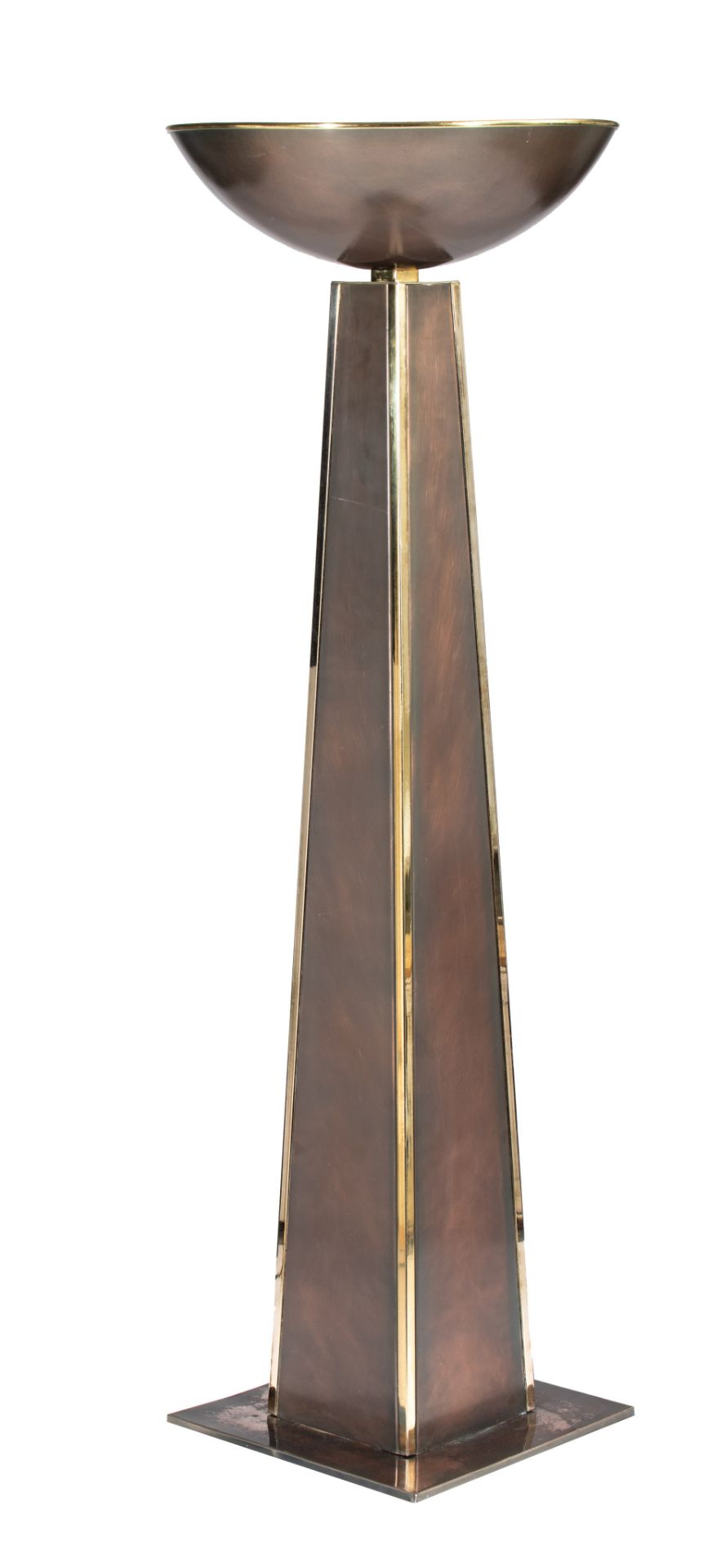 A Torchiere floorlamp by Dewulf Selection for Belgo Chrome, late '70s, H 154,5 - ¯ 52 cm