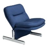 A Sandwich lounge chair, design by Ammannati and Vitelli for Brunati, H 70 - W 60 cm