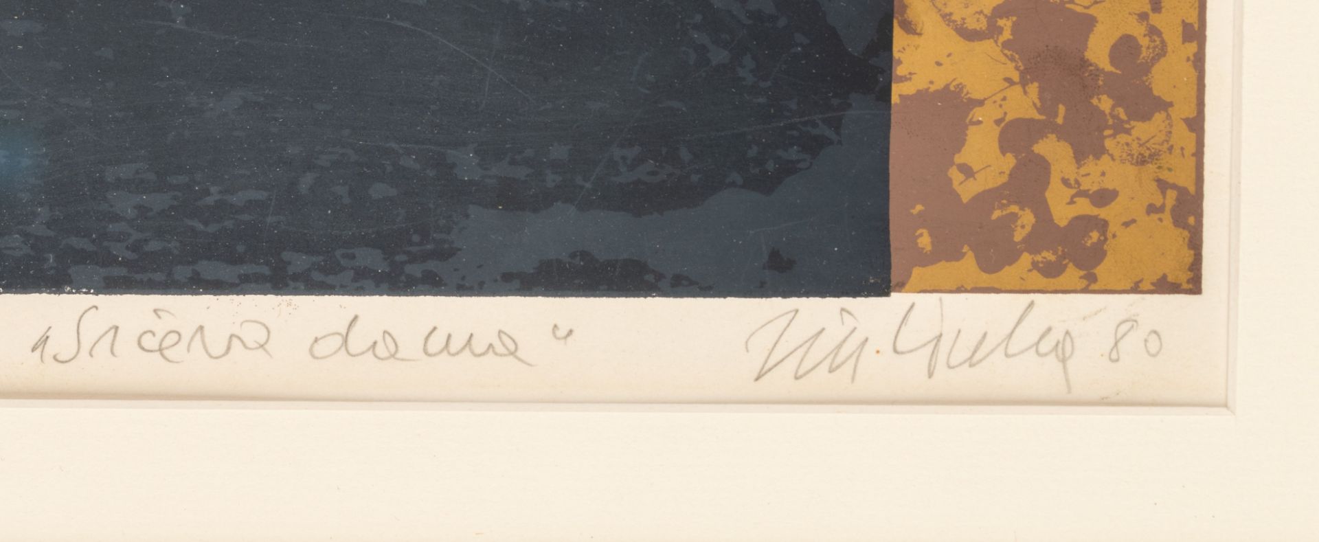 (BIDDING ONLY ON CARLOBONTE.BE) Joz e Ciuha (1924-2015), three silkscreens, N∞ 61/70 - 6/98 - 179/25 - Image 16 of 17