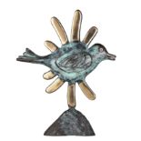 Corneille (1922-2010), 'Sunbird', 2005, patinated bronze, N∞ 46/100, H 47,5 cm