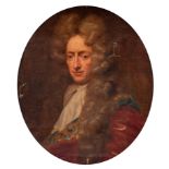 The portrait an English nobleman, late 17thC, 60 x 71 cm