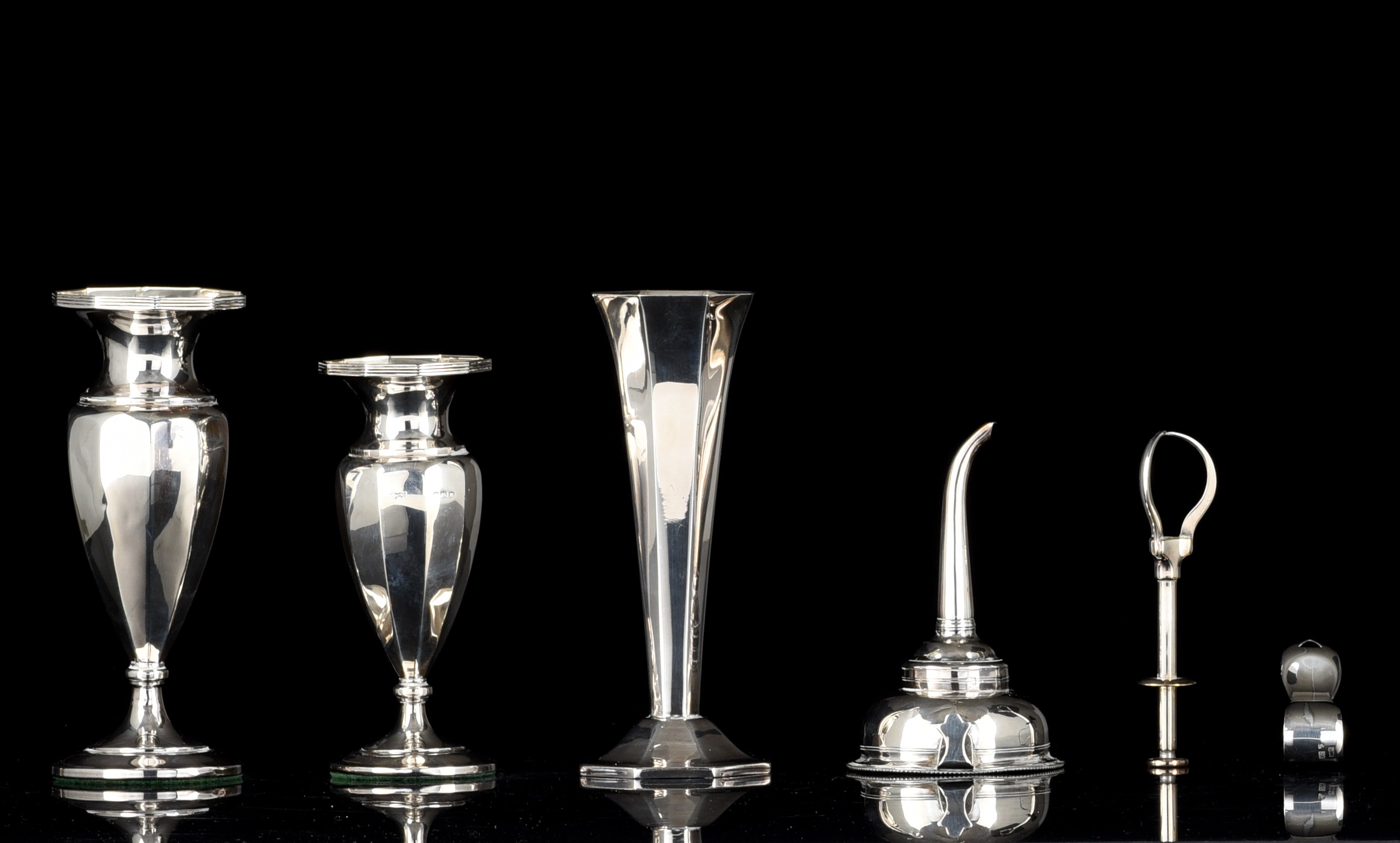 (BIDDING ONLY ON CARLOBONTE.BE) An interesting collection of various silver and silver-plated items - Image 14 of 40